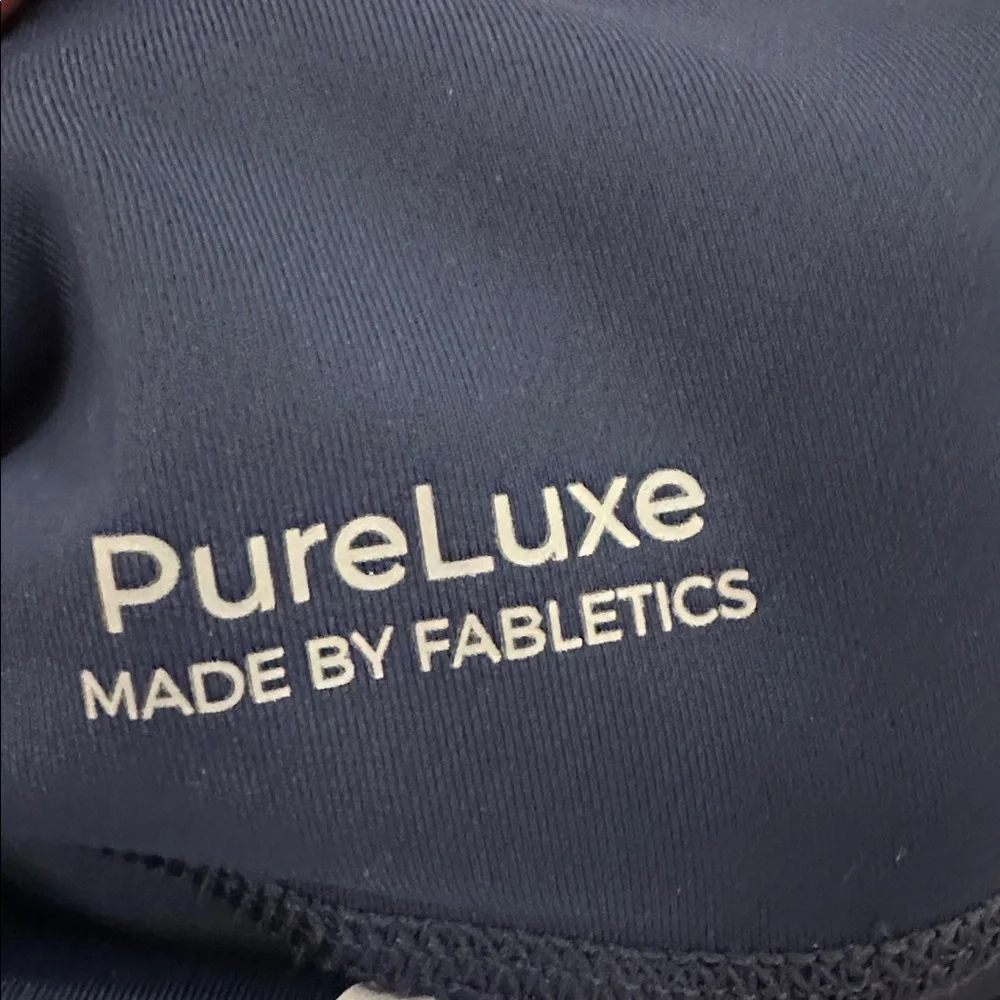 Fabletics PureLuxe Navy Leggings - Picture 3 of 4